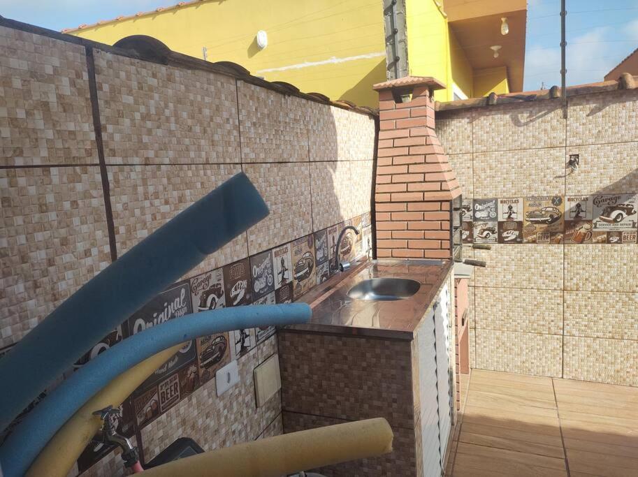 Casa Cond Fechado Com Piscina Diaria Gratis Villa Itanhaém Екстериор снимка