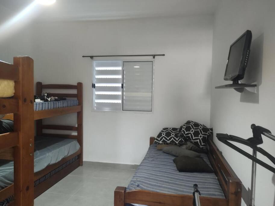 Casa Cond Fechado Com Piscina Diaria Gratis Villa Itanhaém Екстериор снимка